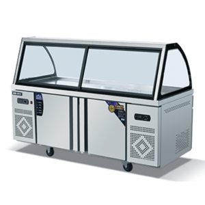 Dual-Compressor Dual-Temp Deli Display Case