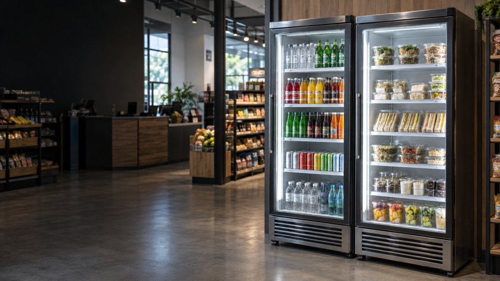 commercial beverage coolers